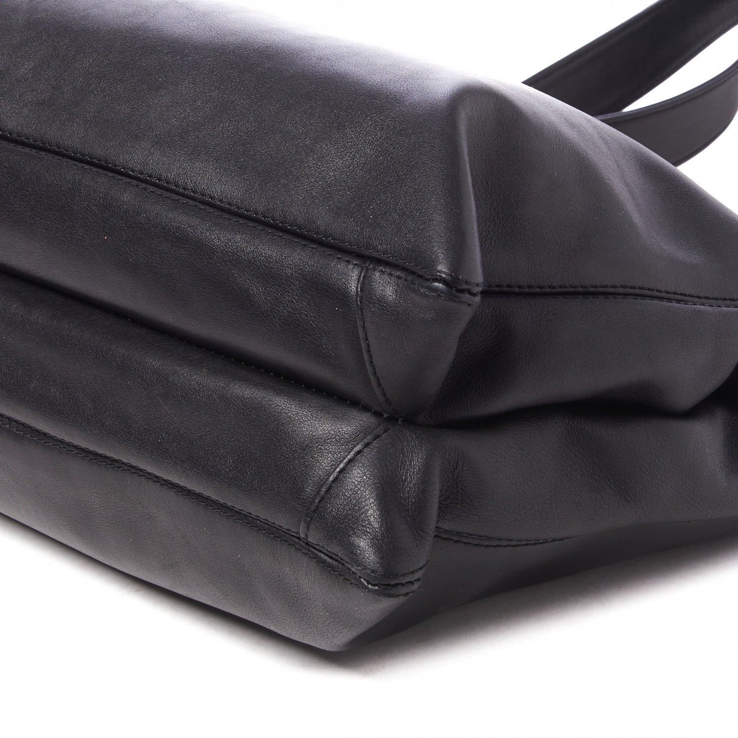 Chanel Lambskin CC Tote Black 5 of 9