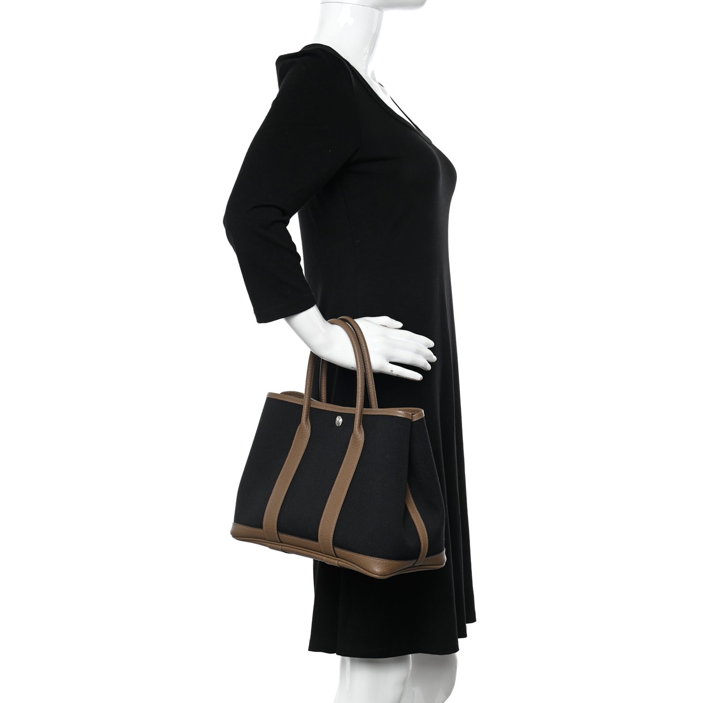 Toile Militaire Vache Country Garden Party Tote 30 Black Bleu Marine Beige Weimar