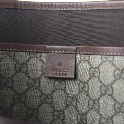 Gucci GG Plus Monogram Small Signature Web Loop Vertical Tote Light Brown 8 of 10