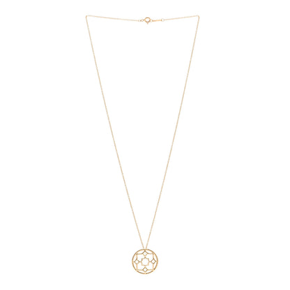 Tiffany 18K Yellow Gold Paloma Picasso Marrakesh Round Pendant Necklace 3 of 5