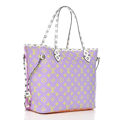 Louis Vuitton Monogram Giant Neverfull MM Pink Lilac 4 of 11