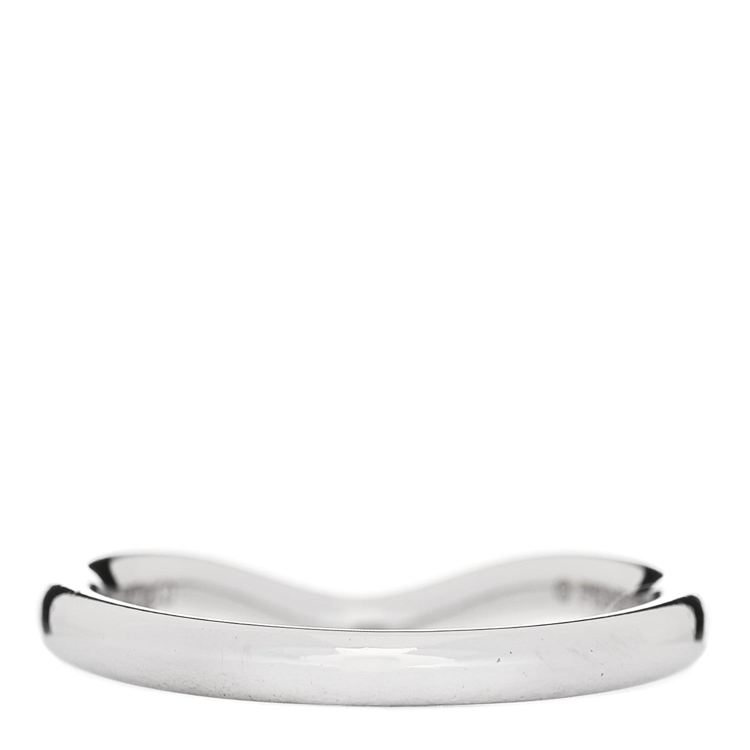 Tiffany Platinum 2mm Elsa Peretti Wedding Band Ring 48 4.5 3 of 5