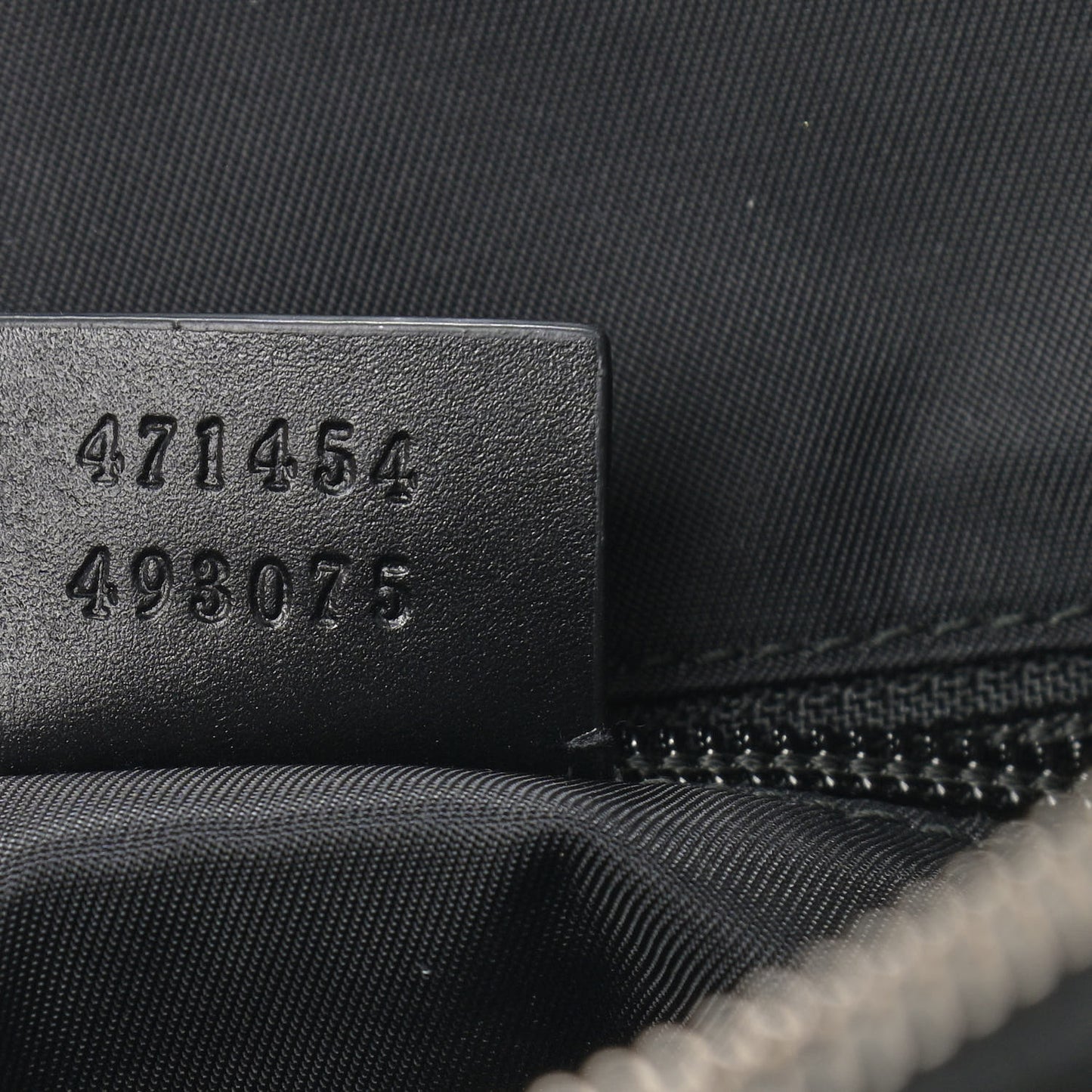 GG Supreme Monogram Web Messenger Bag Black