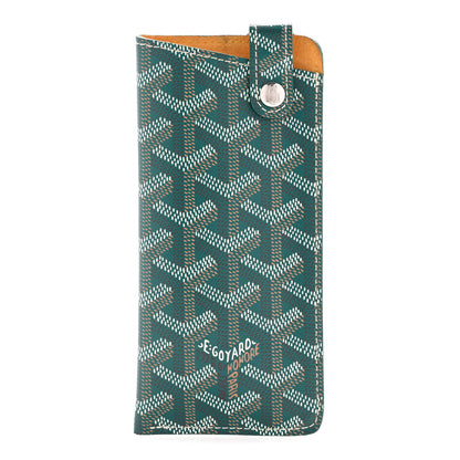 Goyard Goyardine Montmartre Glasses Case Green 1 of 10