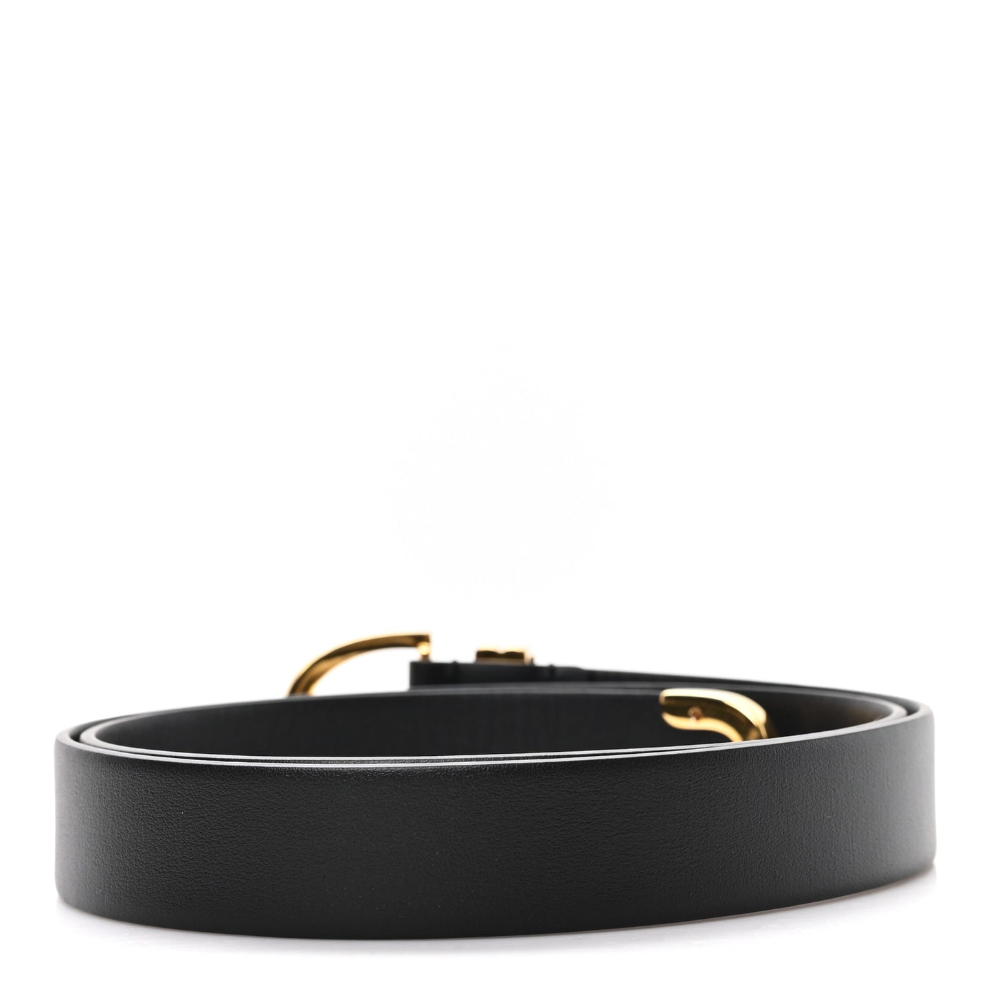Calfskin Bambi Belt 80 32 Black