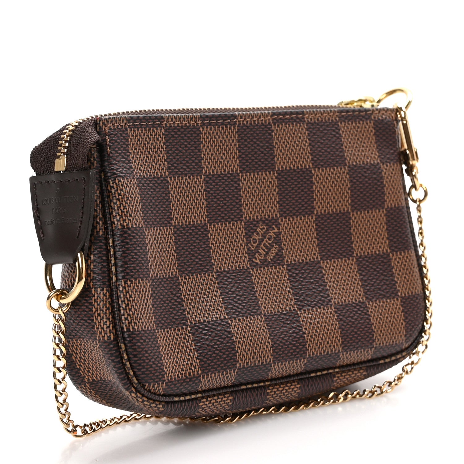 Louis Vuitton Damier Ebene Mini Pochette Accessories 3 of 11