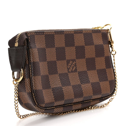 Louis Vuitton Damier Ebene Mini Pochette Accessories 3 of 11