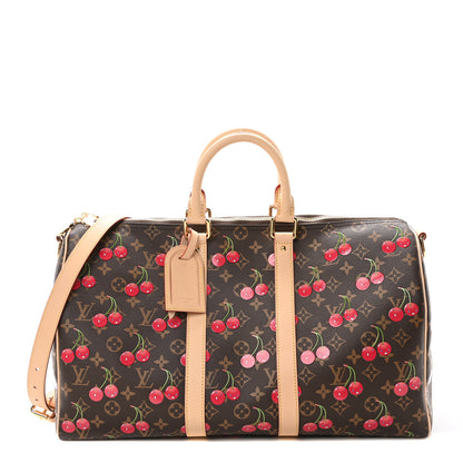 Louis Vuitton LV X TM Monogram Cerises Keepall Bandouliere 45 1 of 9