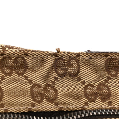 Gucci Monogram Web Belt Bag Dark Brown 14 of 14