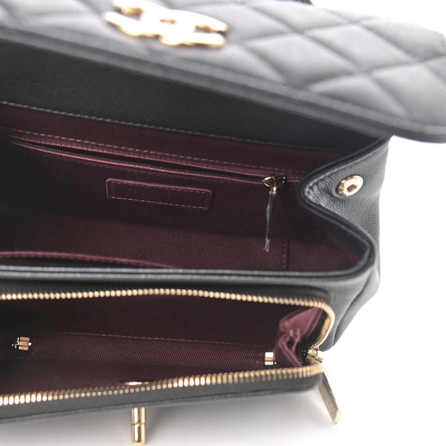 Chanel Caviar Quilted Small Business Affinity Flap Black 7 of 9