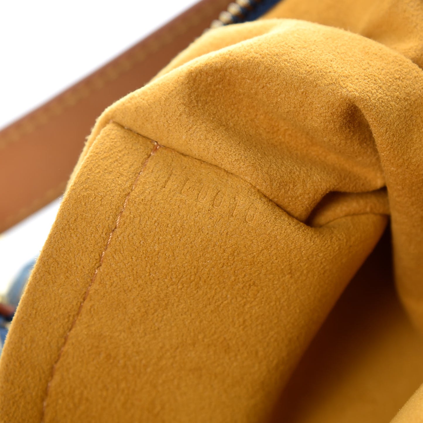 Monogram Denim Baggy PM Blue