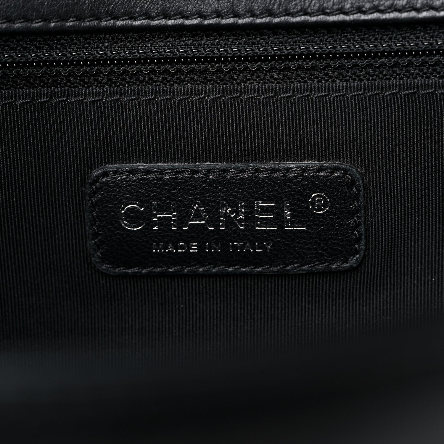 Chanel Calfskin Quilted Large Boy Flap Black 6 of 10