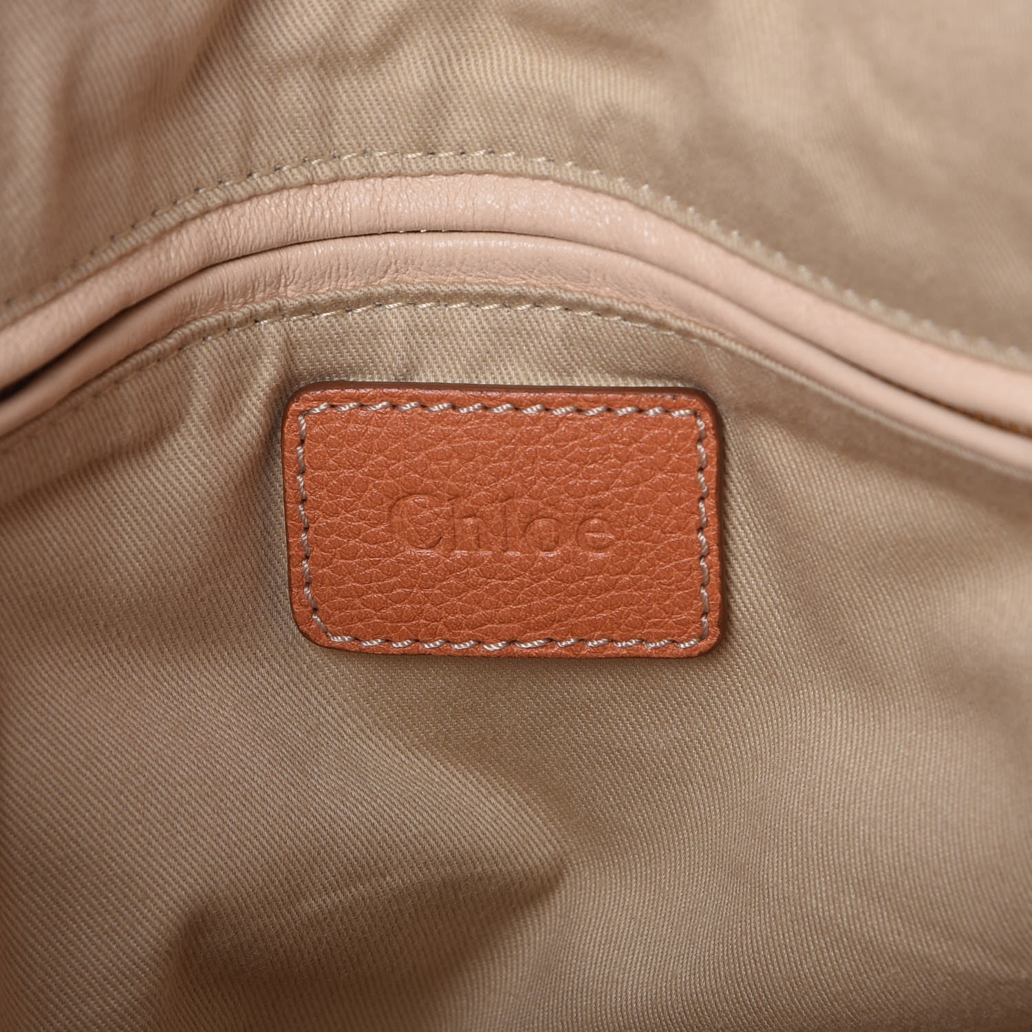 Chloe Calfskin Large Paraty Suntan 7 of 14