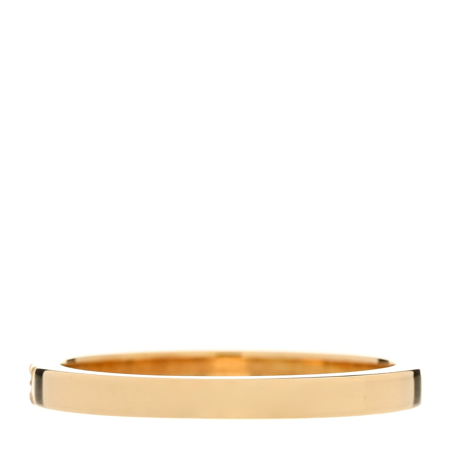 Tiffany 18K Yellow Gold Diamond Novo Half Circle Band Ring 52 6 3 of 4