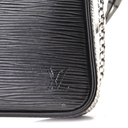 Louis Vuitton Epi Easy Pouch On Strap Black 5 of 6