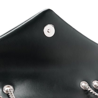 Saint Laurent Calfskin Y Quilted Monogram Small Loulou Chain Satchel Black 12 of 15