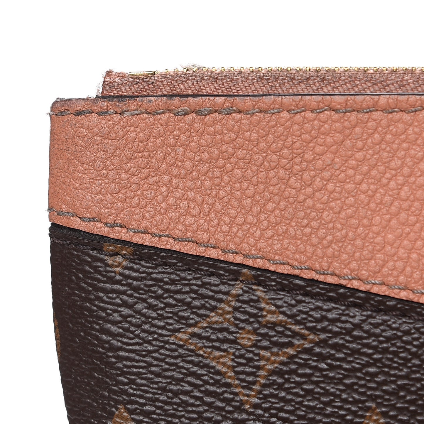 Monogram Daily Pouch Peach