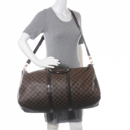 Louis Vuitton Damier Ebene Keepall BandouliÃ¨re 55 2 of 7