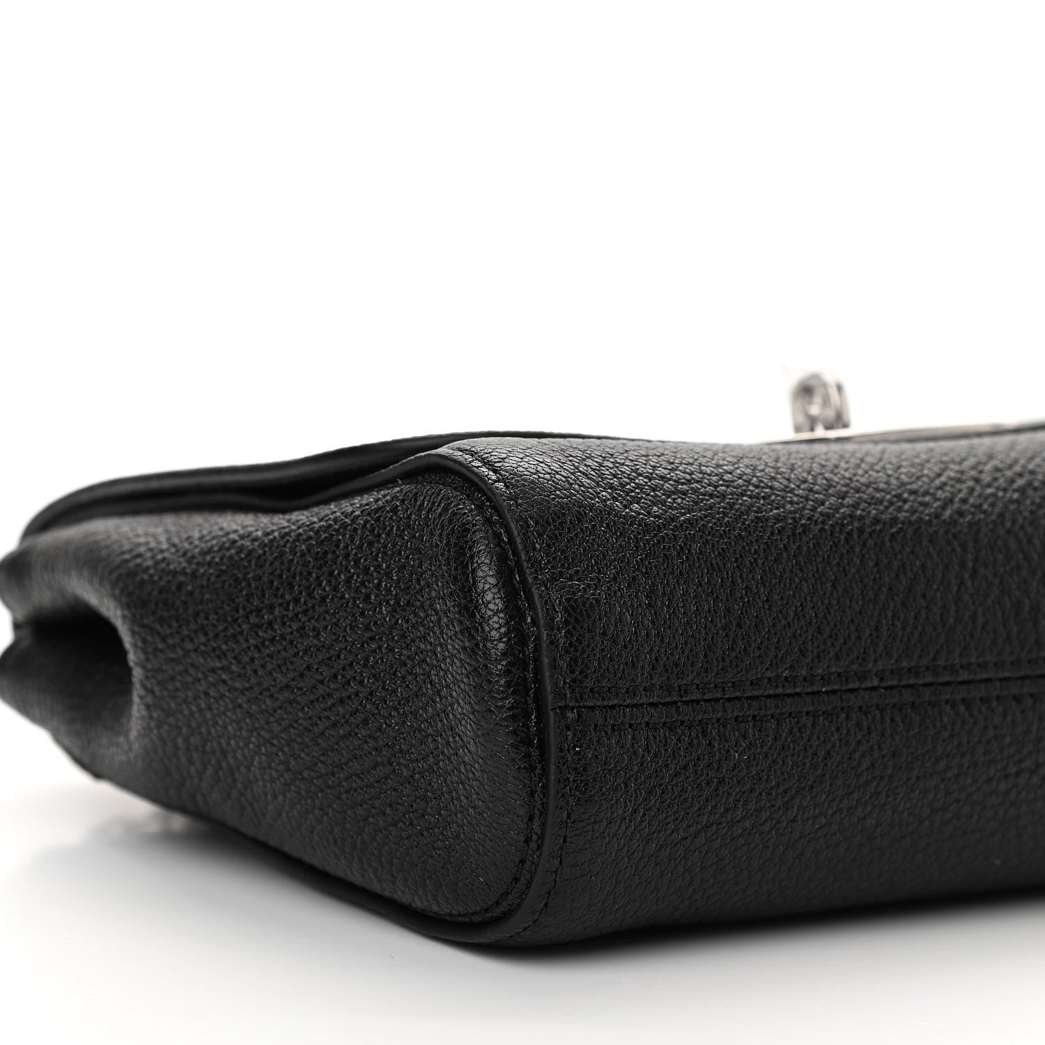 Mulberry Glossy Goatskin Small Lily Flap Black 10 of 11