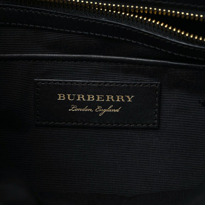 Burberry Nylon Medium Rucksack Runway Backpack Black Gold 6 of 22