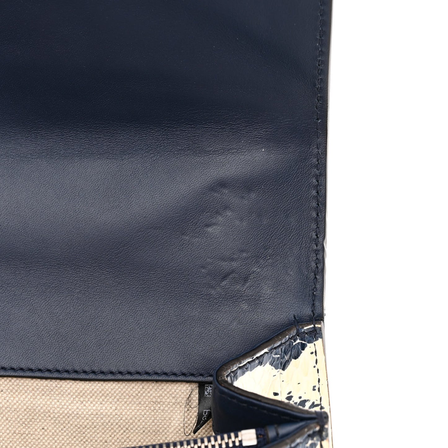 Snakeskin Dragonfly Medium Dionysus Shoulder Bag Blue