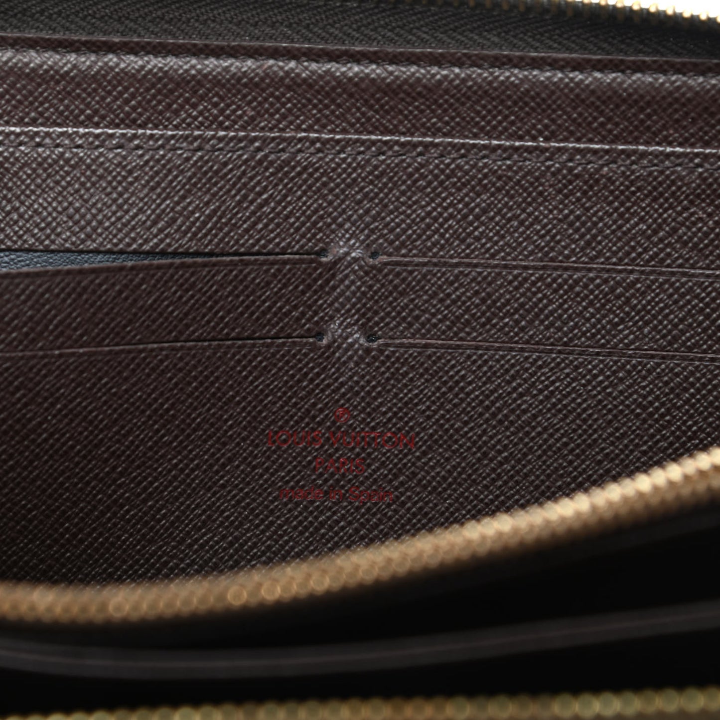 Damier Ebene Zippy Wallet