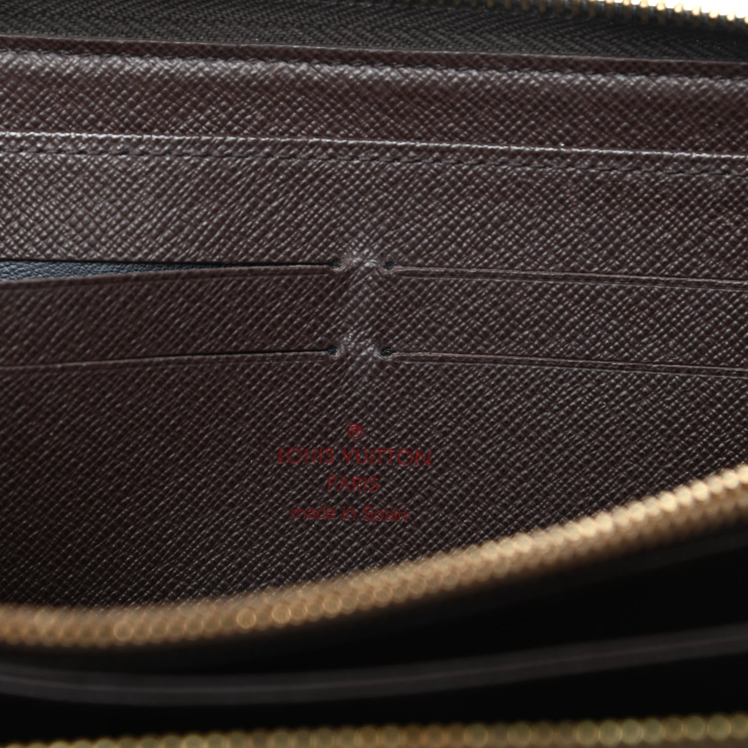 Louis Vuitton Damier Ebene Zippy Wallet 6 of 6