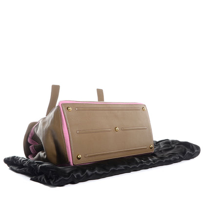 Saint Laurent Calfskin Canvas Medium Muse Two Taupe Pink 4 of 9