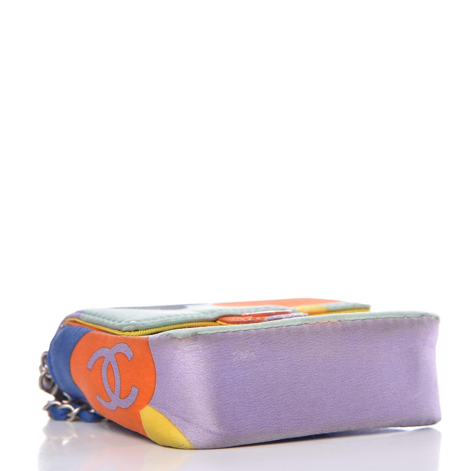 Chanel Satin Convertible Micro Flap Multicolor 6 of 16