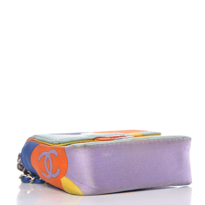 Chanel Satin Convertible Micro Flap Multicolor 6 of 16