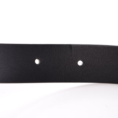 Chanel Calfskin CC Logo Belt 80 32 Black 8 of 10