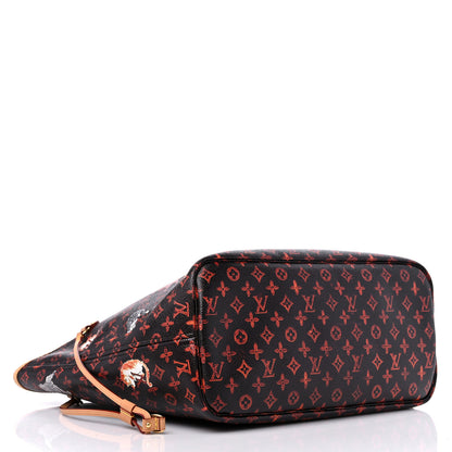 Louis Vuitton Catogram Neverfull MM Marron 5 of 10