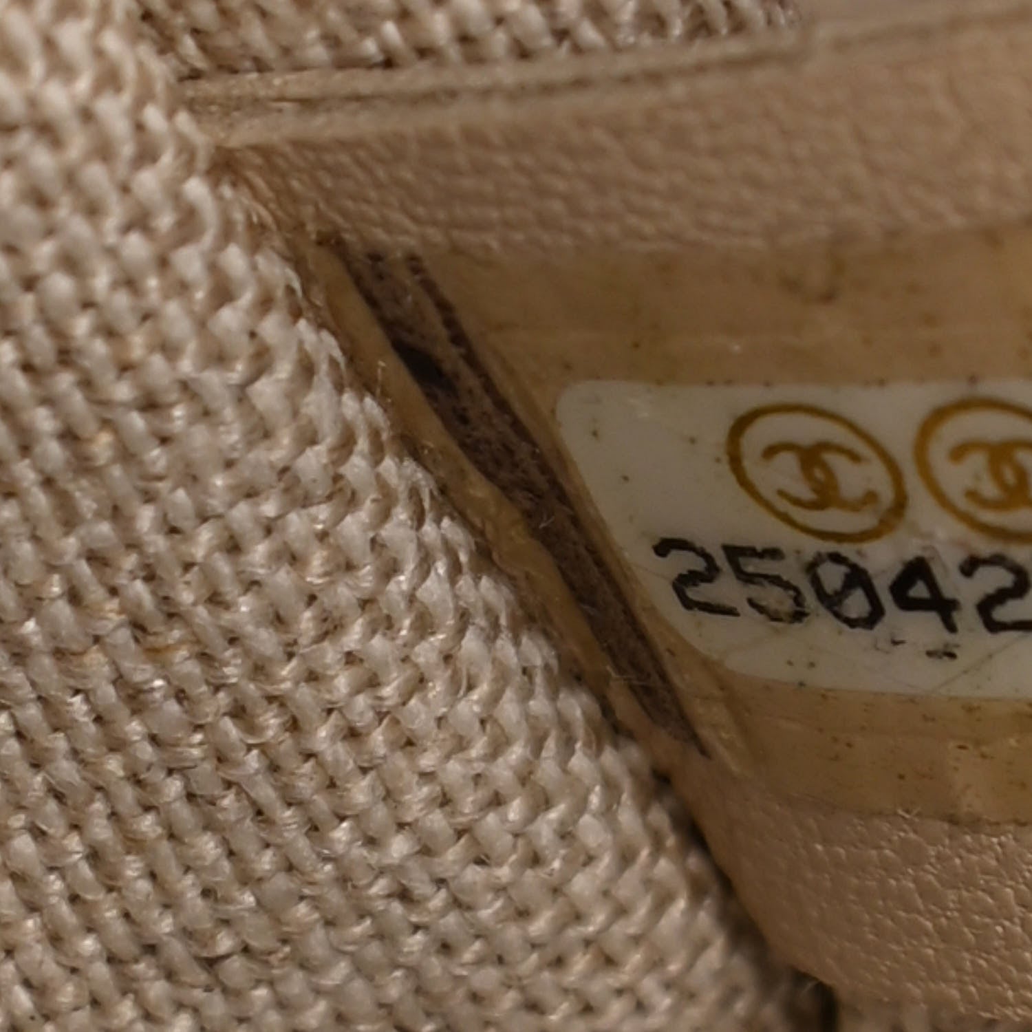 Chanel Canvas Large Iliad Shopping Tote Beige 7 of 15