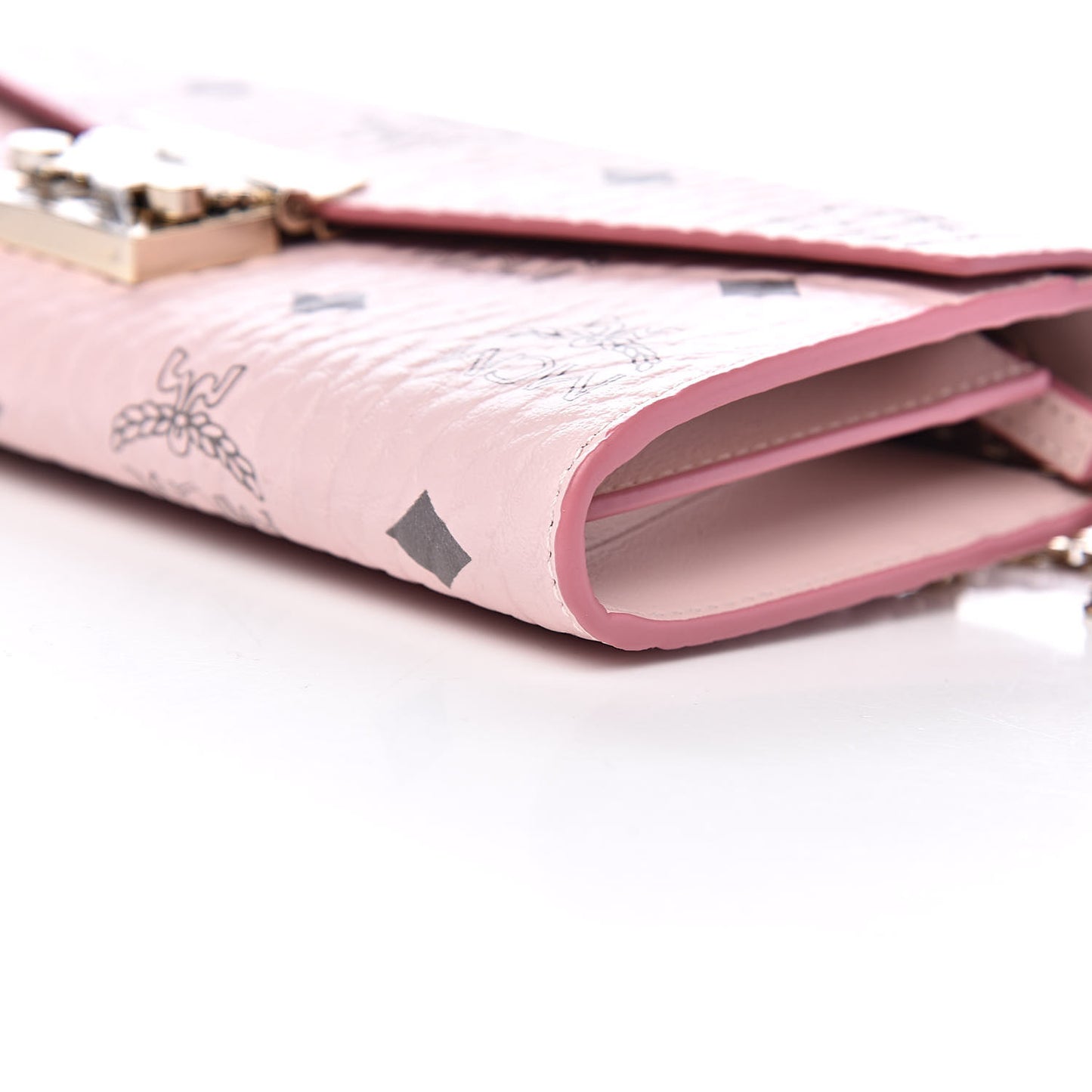 Visetos Large Patricia Wallet On Chain Soft Pink