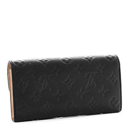 Louis Vuitton Empreinte Emilie Wallet Black Dune 3 of 9
