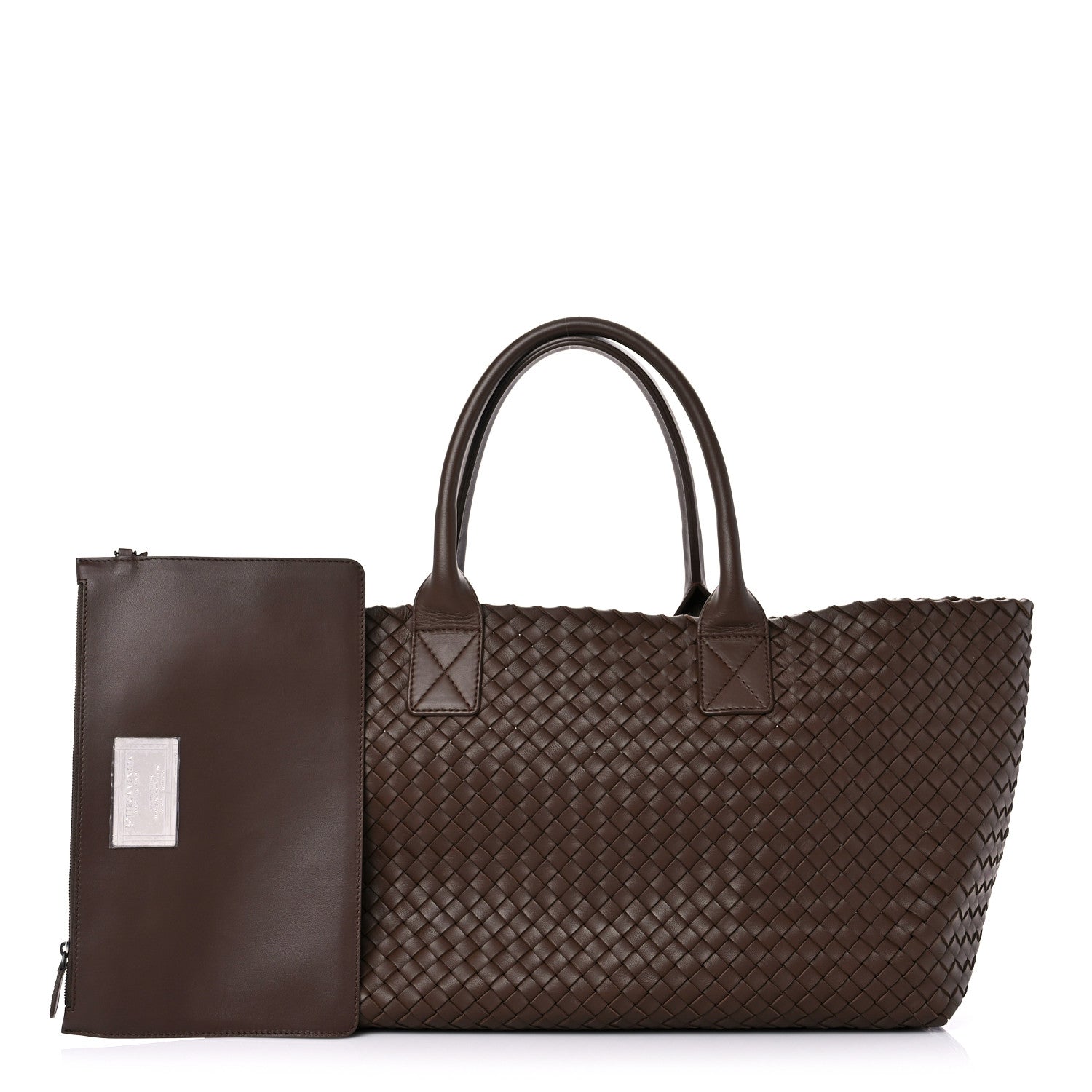 Bottega Veneta Nappa Intrecciato Medium Cabat Ebano 1 of 18