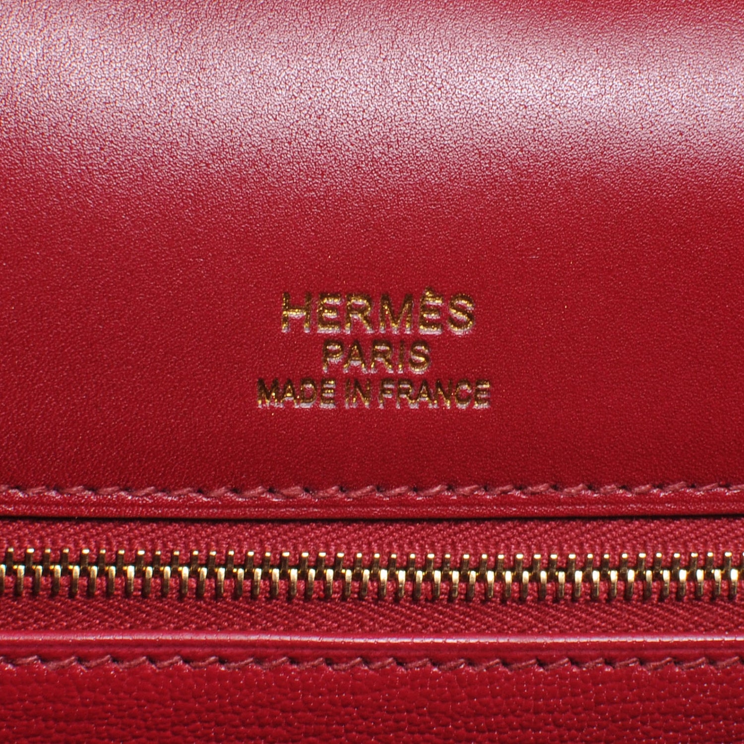 Hermes Tadelakt Ghillies Retourne Kelly 35 Rubis 7 of 10