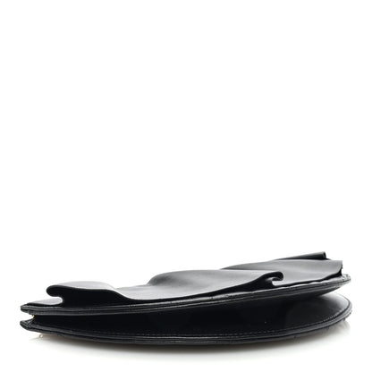 Chanel Lambskin Quilted Wave Clutch Black 4 of 8