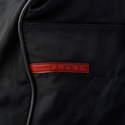 Prada Nylon Vela Sport Duffle Asfalto 6 of 8