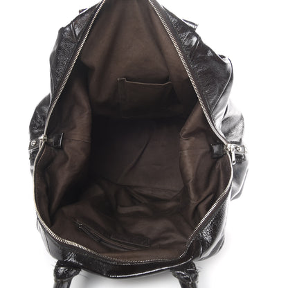 Saint Laurent Textured Patent Medium Easy Y Bag Brown 5 of 18