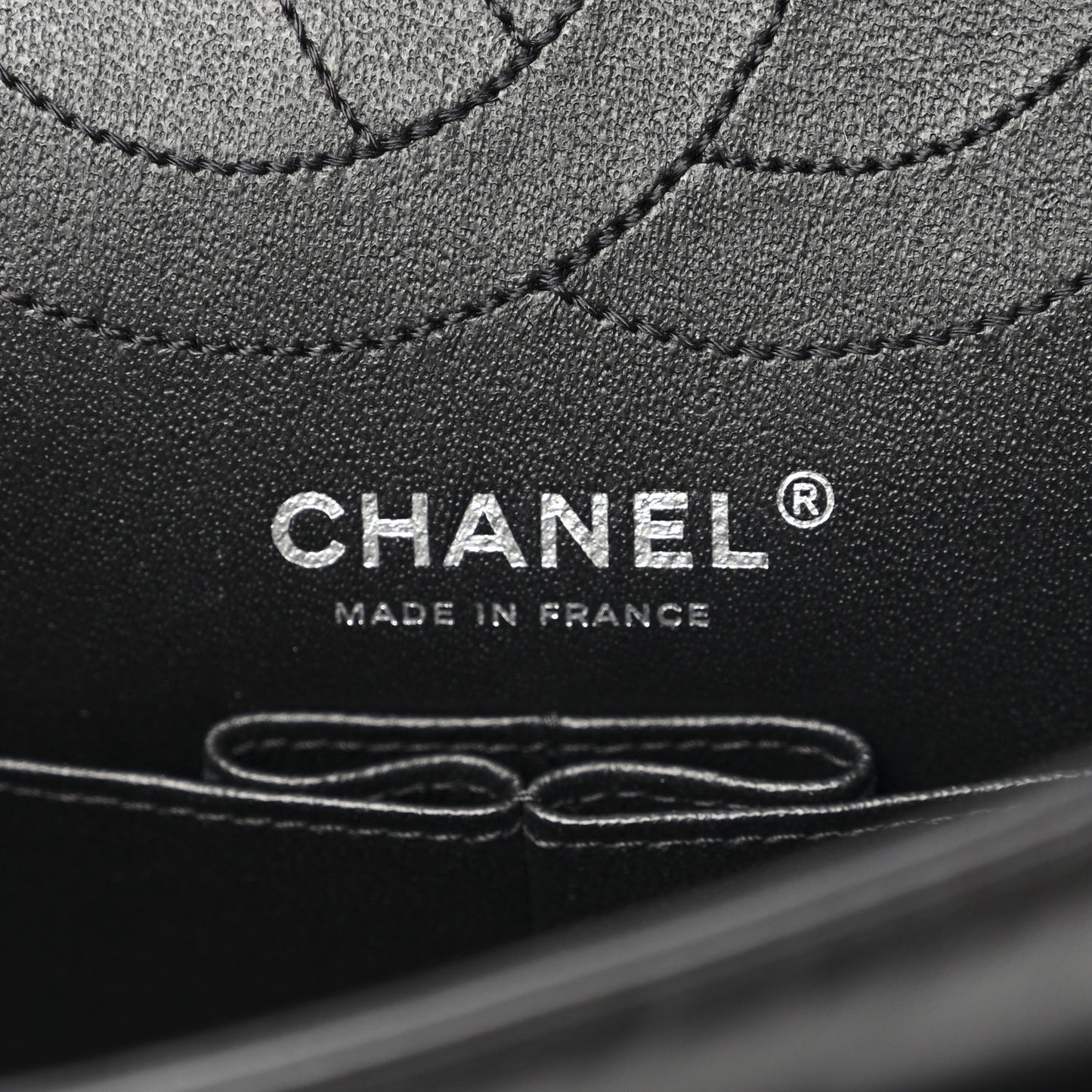 Aged Calfskin Quilted 2.55 Reissue 225 Flap So Black