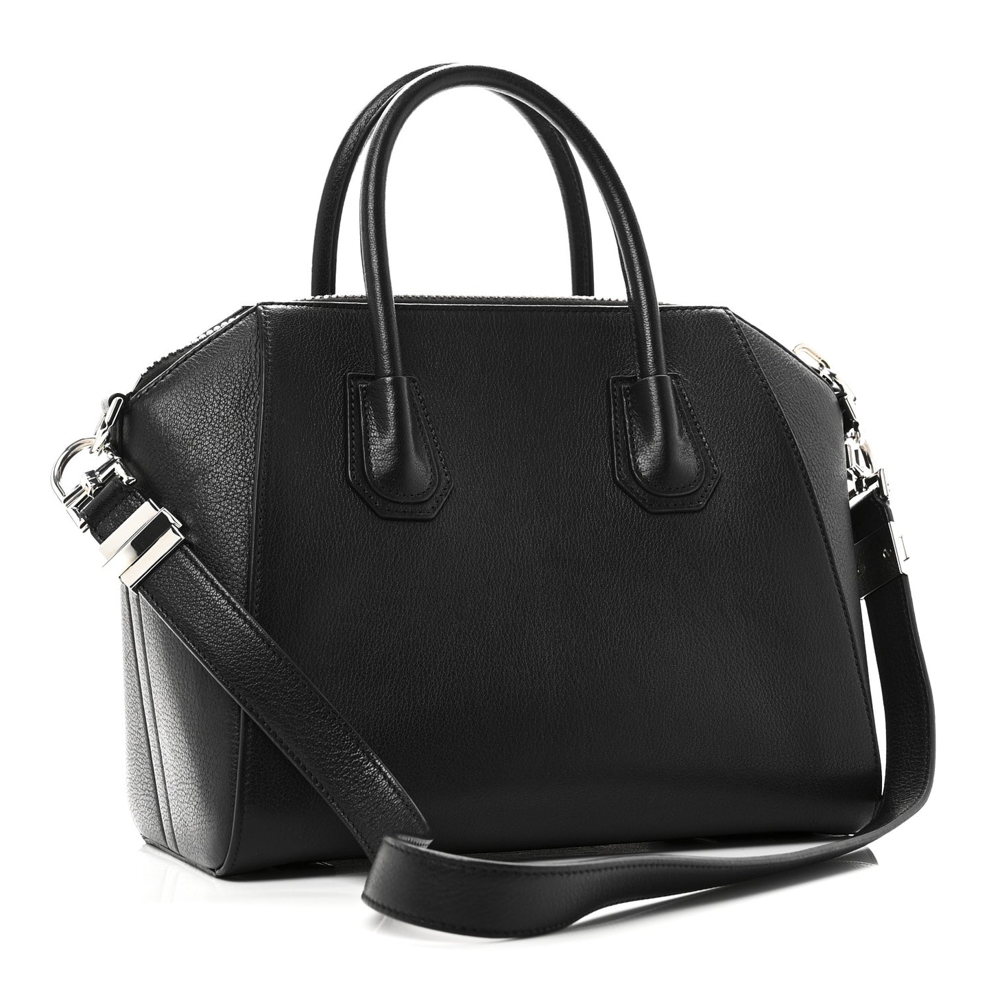 Sugar Goatskin Small Antigona Black