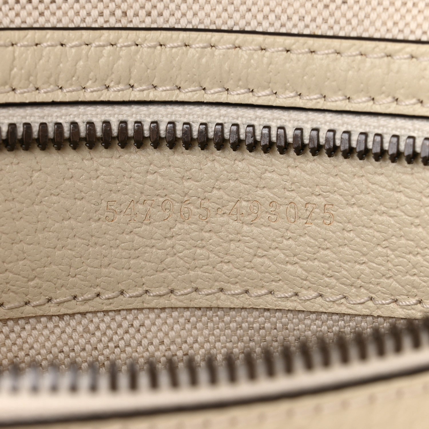 Gucci GG Supreme Monogram Textured Calfskin Web Small Ophidia Day Backpack Beige Ebony Mystic White 7 of 10