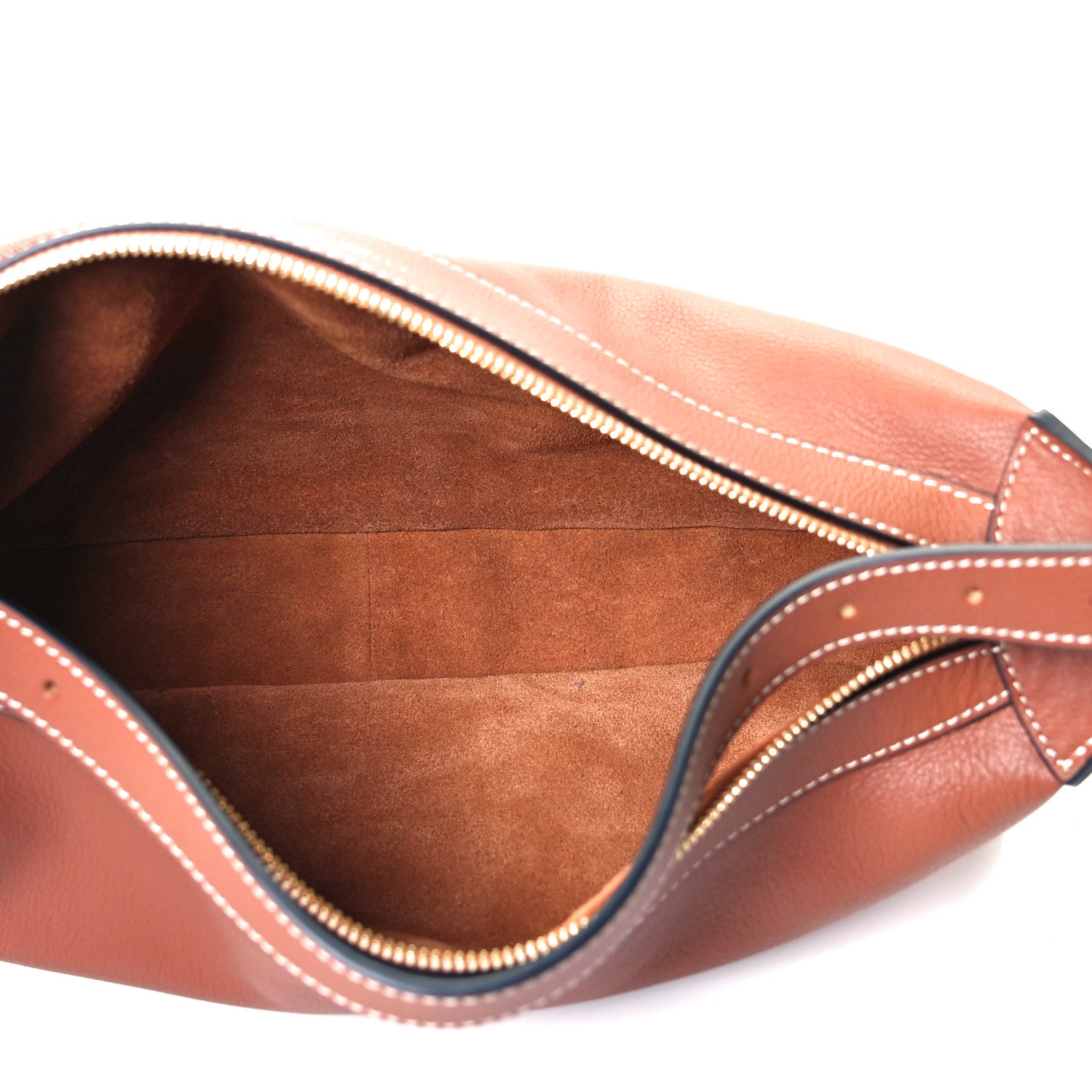 Celine Supple Calfskin Medium Romy Shoulder Bag Tan 9 of 13
