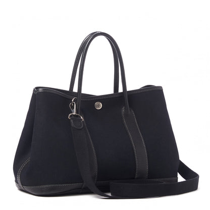 Hermes Toile Buffle Garden Party 30 TPM Black 3 of 8