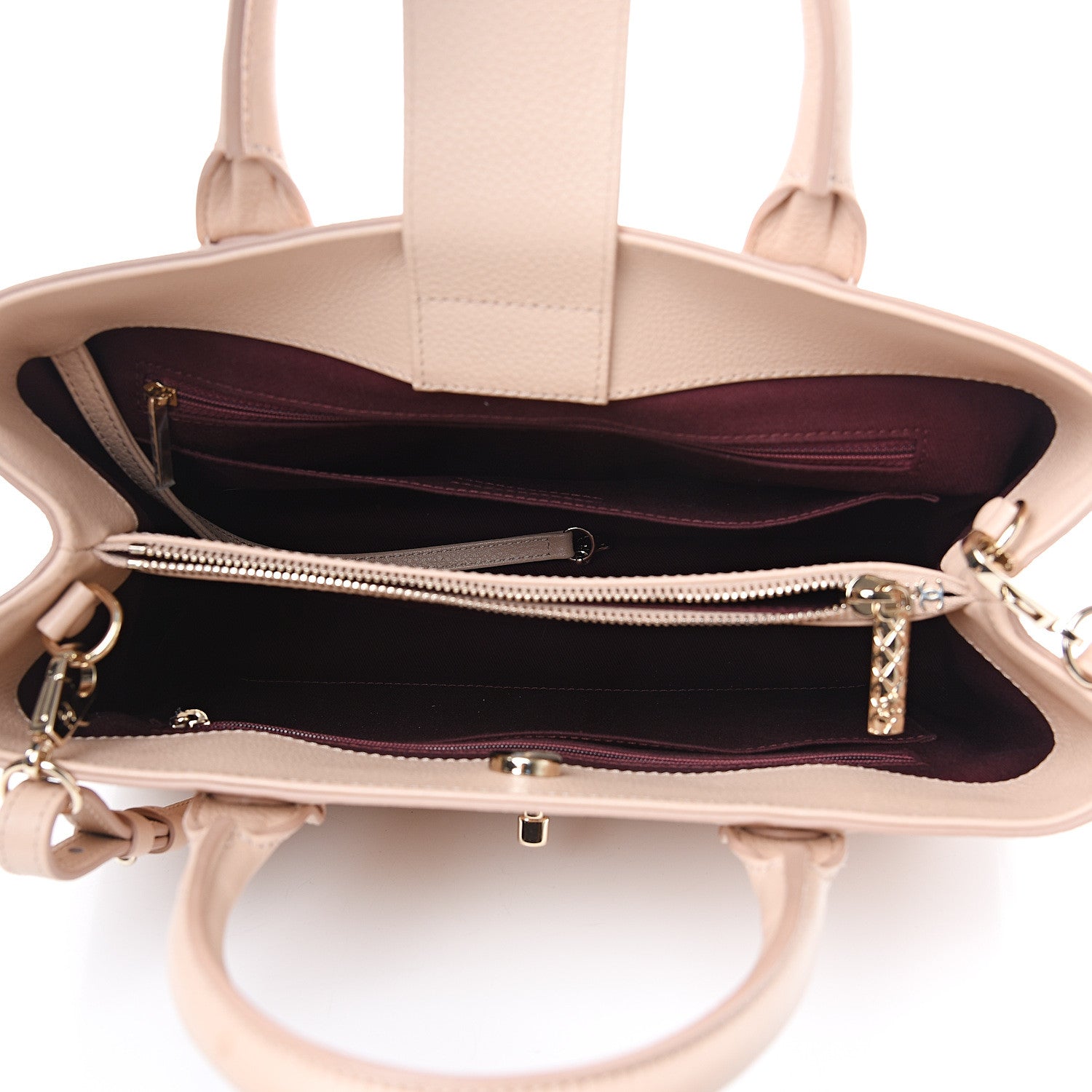 Chanel Grained Calfskin Small Neo Executive Shopper Tote Beige 4 of 8