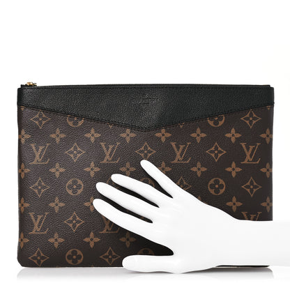 Louis Vuitton Monogram Daily Pouch Black 2 of 9