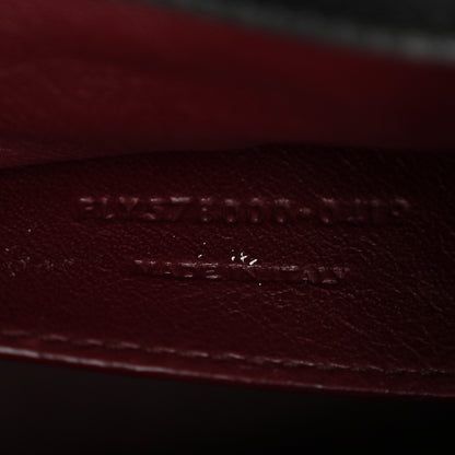 Saint Laurent SAINT LAURENT Smooth Calfskin Medium Classic Monogram Cassandra Top Handle Black Rouge Legion 6 of 9