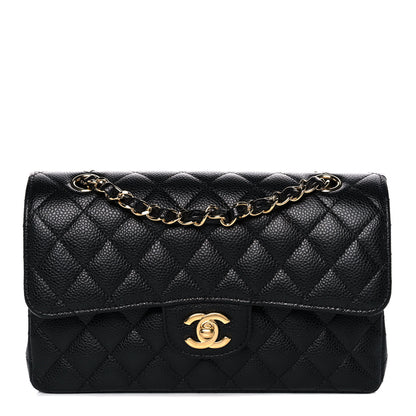Chanel Caviar Quilted Small Double Flap Black 1 of 15