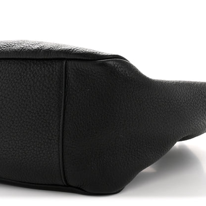 Saint Laurent Grained Deerskin Bea Tote Black 10 of 15
